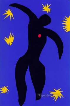 Henri Matisse Painting - Ícaro Icaré fauvismo abstracto Henri Matisse
